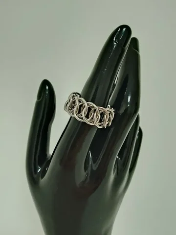 Кольцо ручной работы полуперсидское ручное плетение - Мастер-класс в Набережные Челны