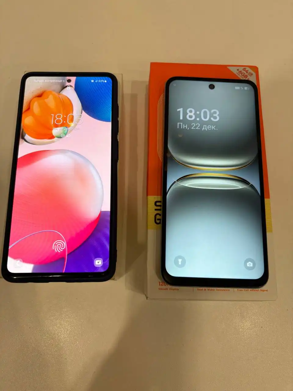 Продажа смартфонов TECNO SPARK Go 2 и Samsung Galaxy A51