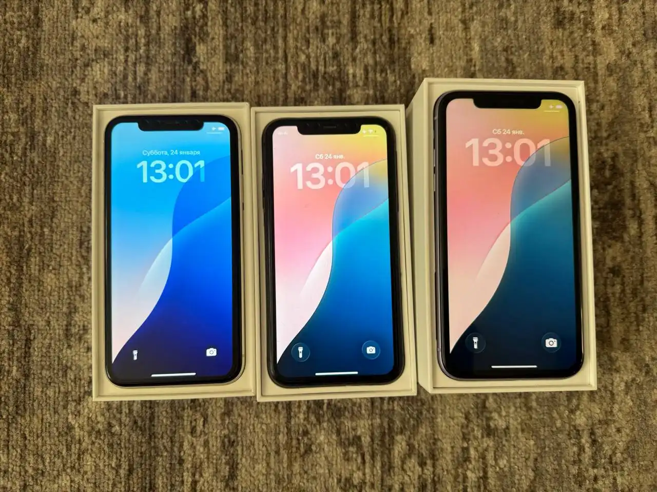 Продажа трех iPhone 11 - Смартфоны (Электроника) в Рыбинск