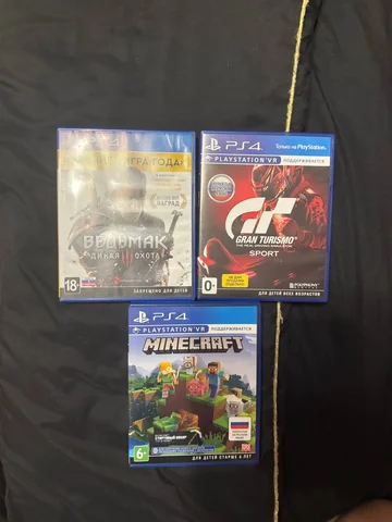 Ведьмак 3, Маинкрафт, Гонки - три игры - Компьютерные комплектующие в Рыбинск