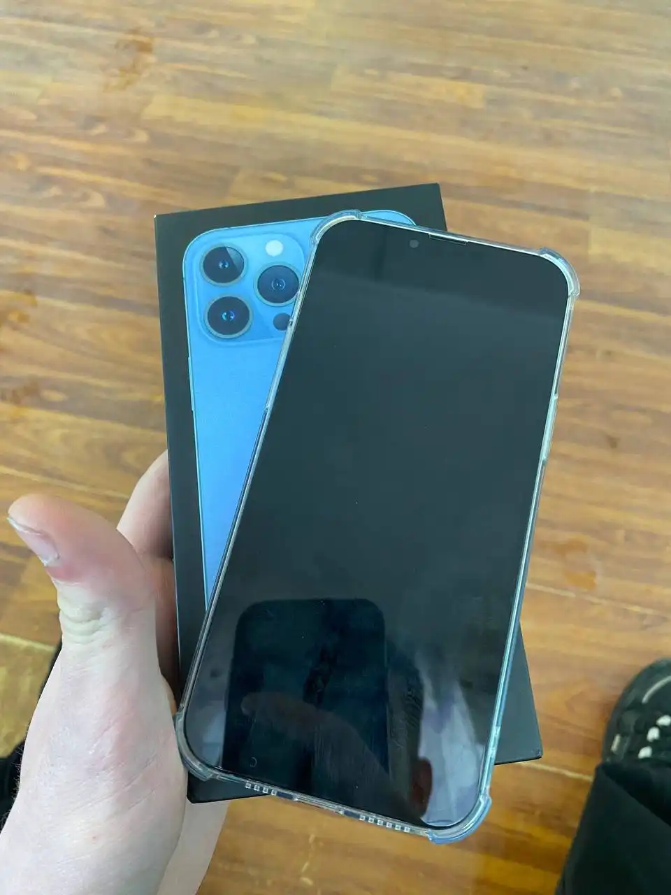 iPhone 13 Pro Max 512 Гб с поврежденным задним стеклом - Смартфоны (Электроника) в Рыбинск