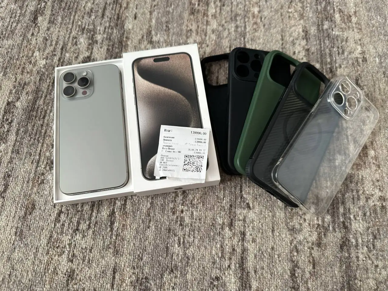 Продам iPhone 15 Pro Max 256 ГБ в отличном состоянии - Смартфоны (Электроника) в Рыбинск
