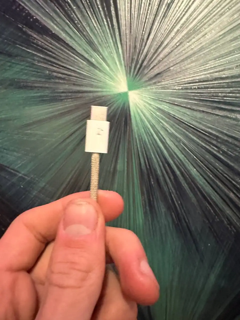 Оригинальный провод Type C от iPhone на обмен - Аксессуары для телефонов (Электроника) в Рыбинск