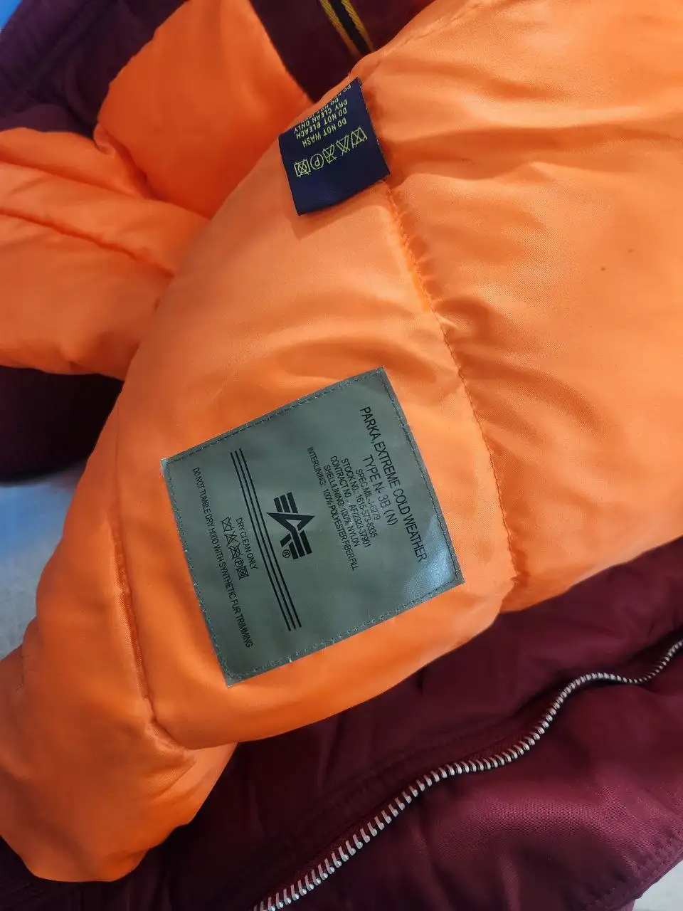 Куртка парка Alpha Industries N2B - Верхняя одежда (Одежда) в Рыбинск