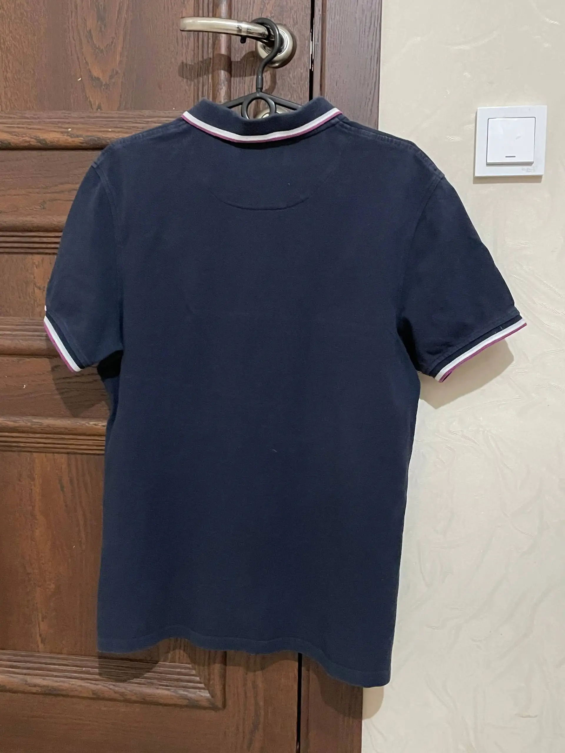 Мужское поло Lyle & Scott синего цвета, размер 52/М/L - Мужская одежда (Одежда) в Рыбинск