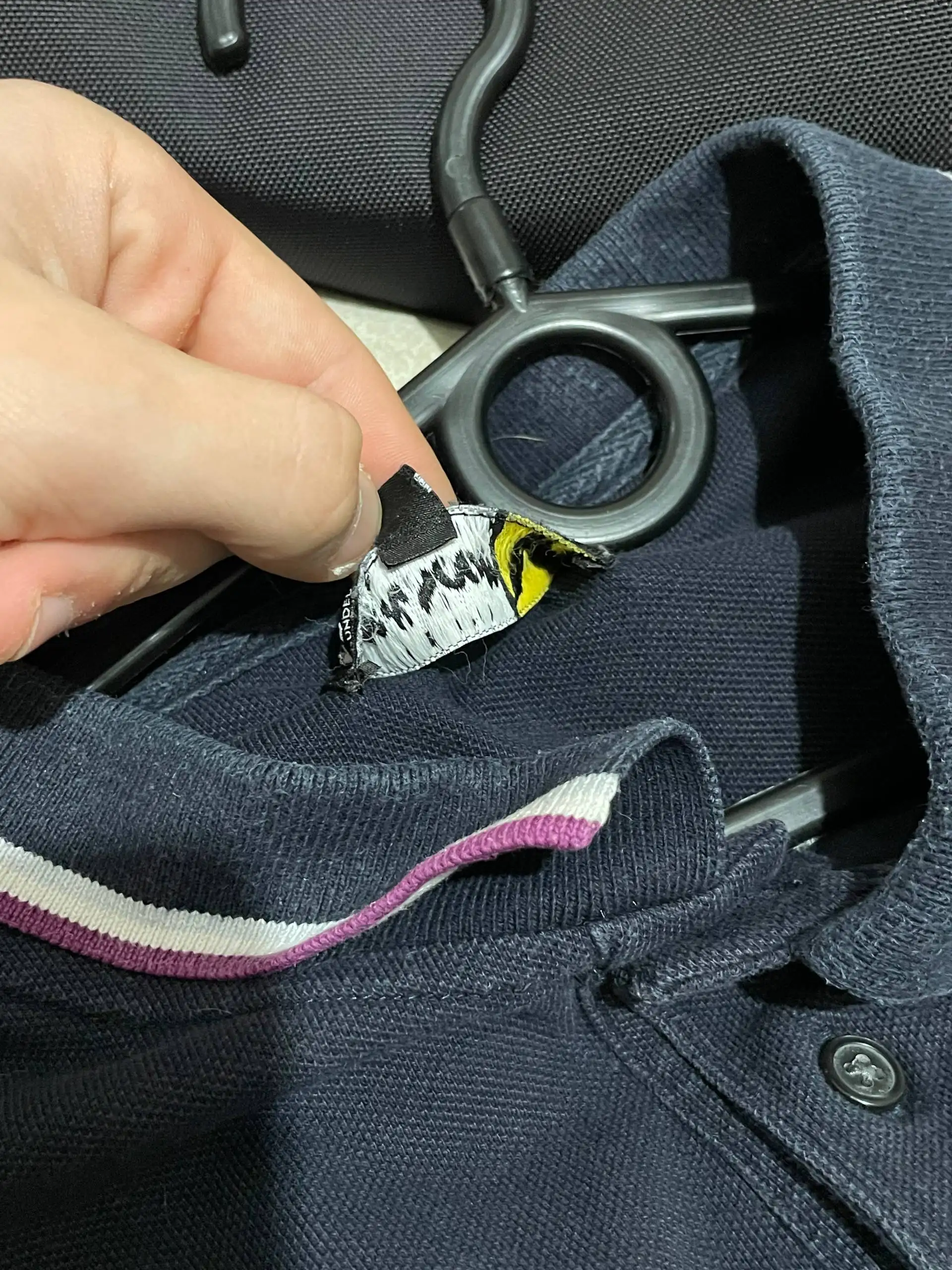 Мужское поло Lyle & Scott синего цвета, размер 52/М/L - Мужская одежда (Одежда) в Рыбинск