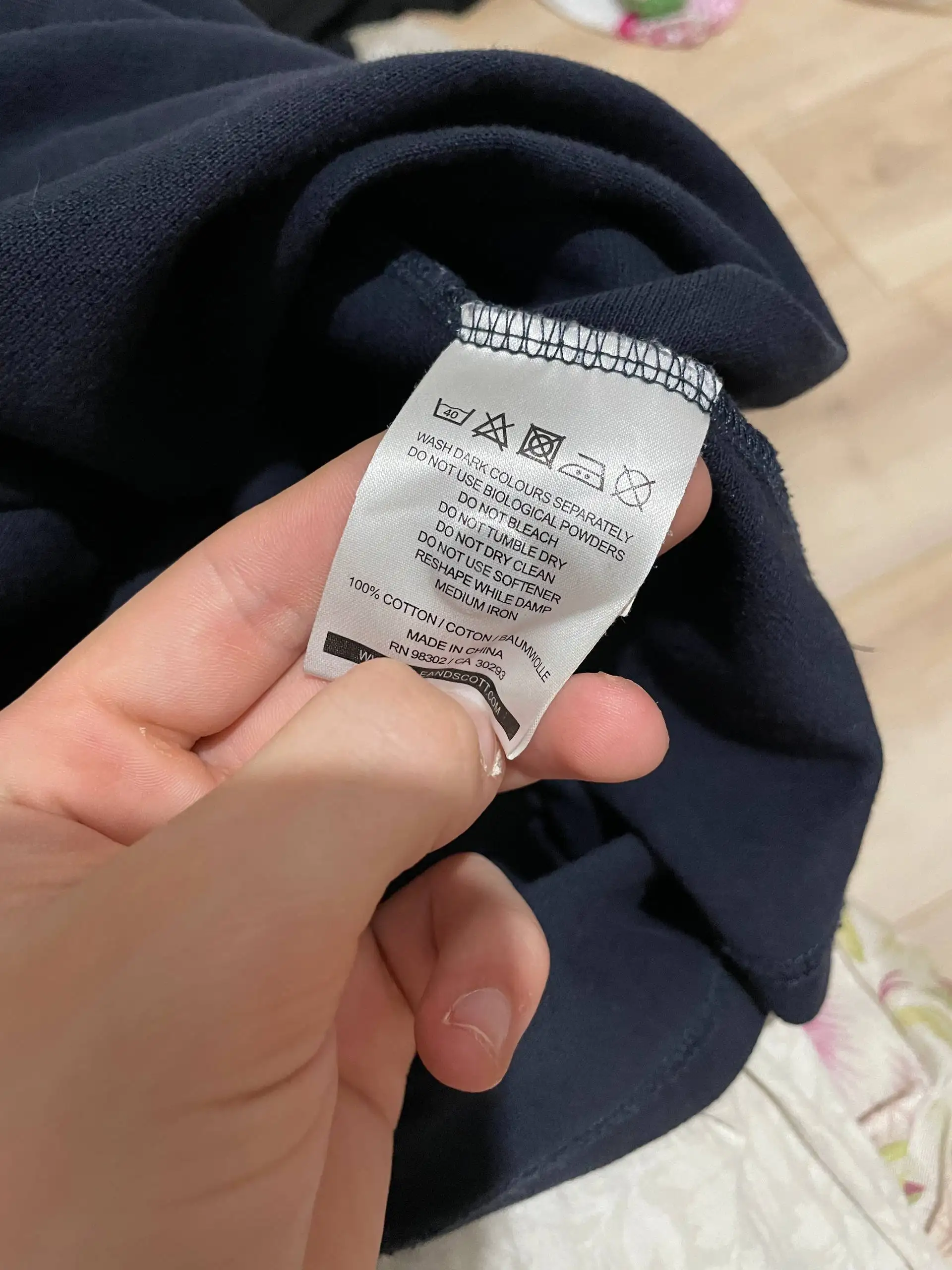 Мужское поло Lyle & Scott синего цвета, размер 52/М/L - Мужская одежда (Одежда) в Рыбинск