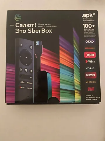 Продам приставку Сбер Бокс для телевизора - Электроника в Рыбинск