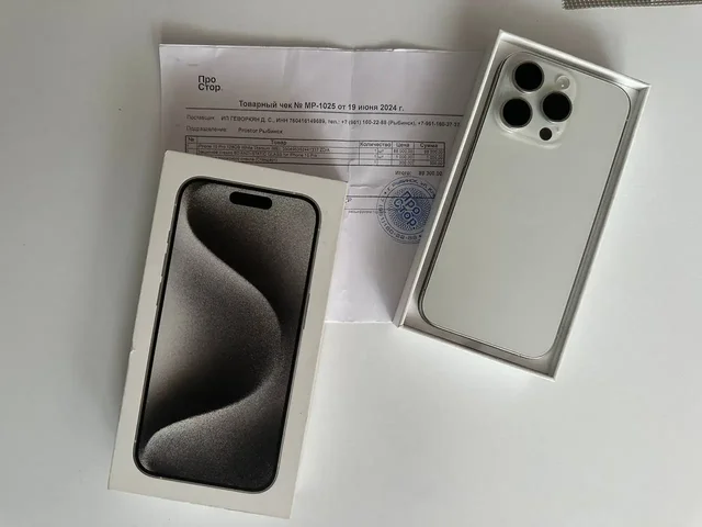 iPhone 15 Pro 128ГБ в отличном состоянии - Электроника в Рыбинск
