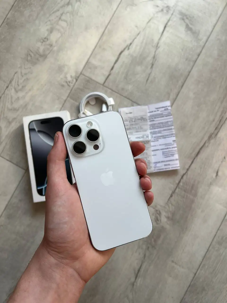 iPhone 16 Pro 128ГБ в идеальном состоянии - Смартфоны (Электроника) в Рыбинск