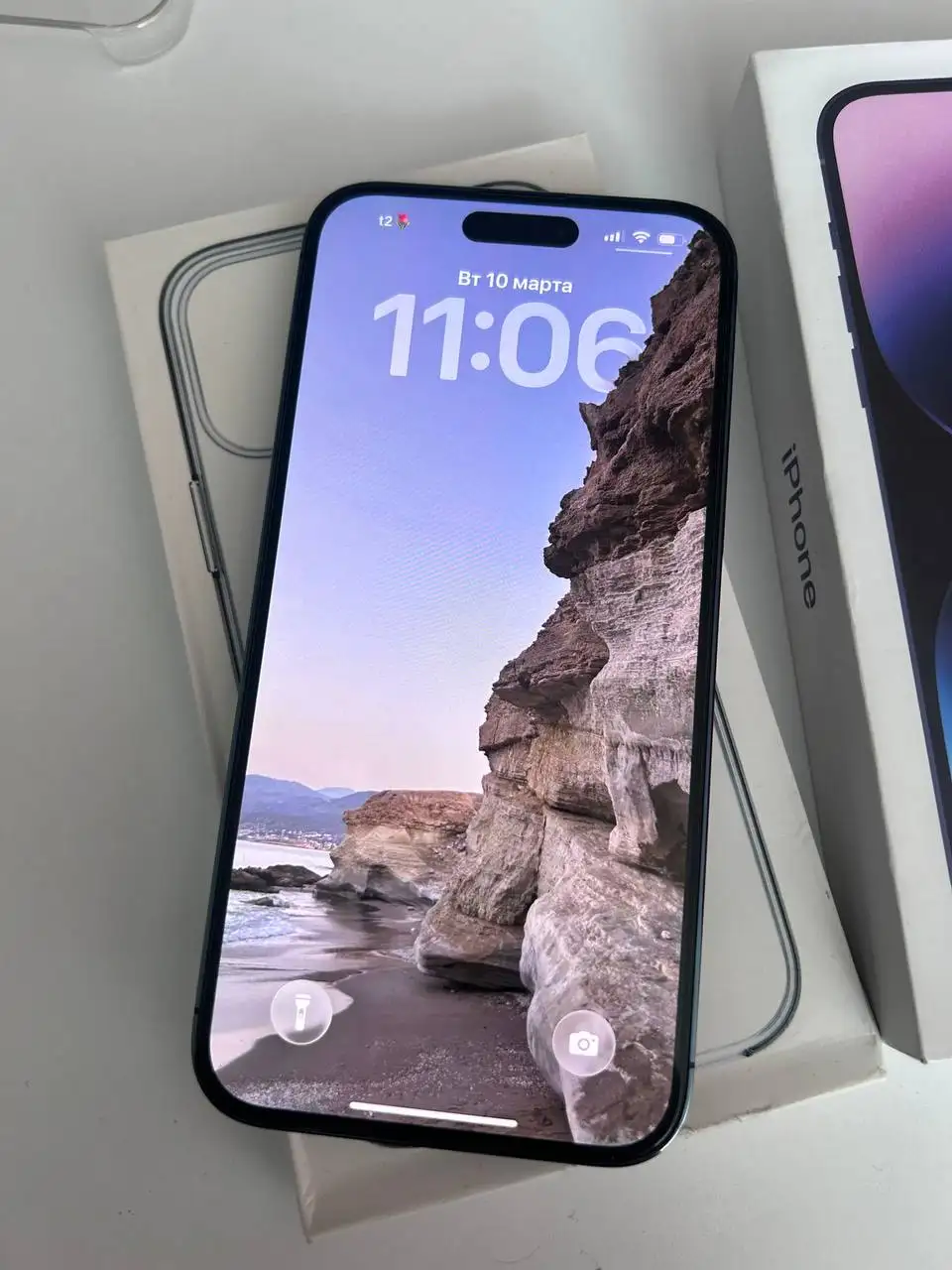 iPhone 14 Pro Max 128ГБ в отличном состоянии - Смартфоны (Электроника) в Рыбинск