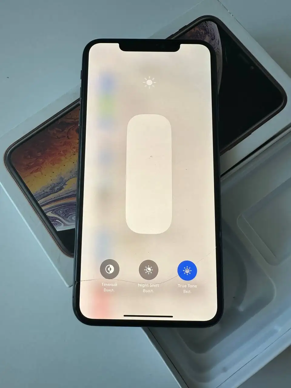 iPhone XS Max 64ГБ с разбитым экраном - Смартфоны (Электроника) в Рыбинск