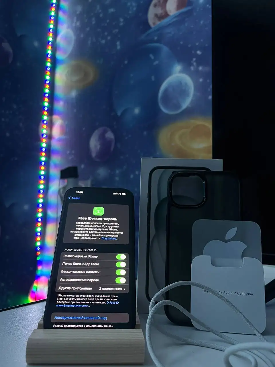 iPhone 15 128GB Black - Смартфоны (Электроника) в Рыбинск