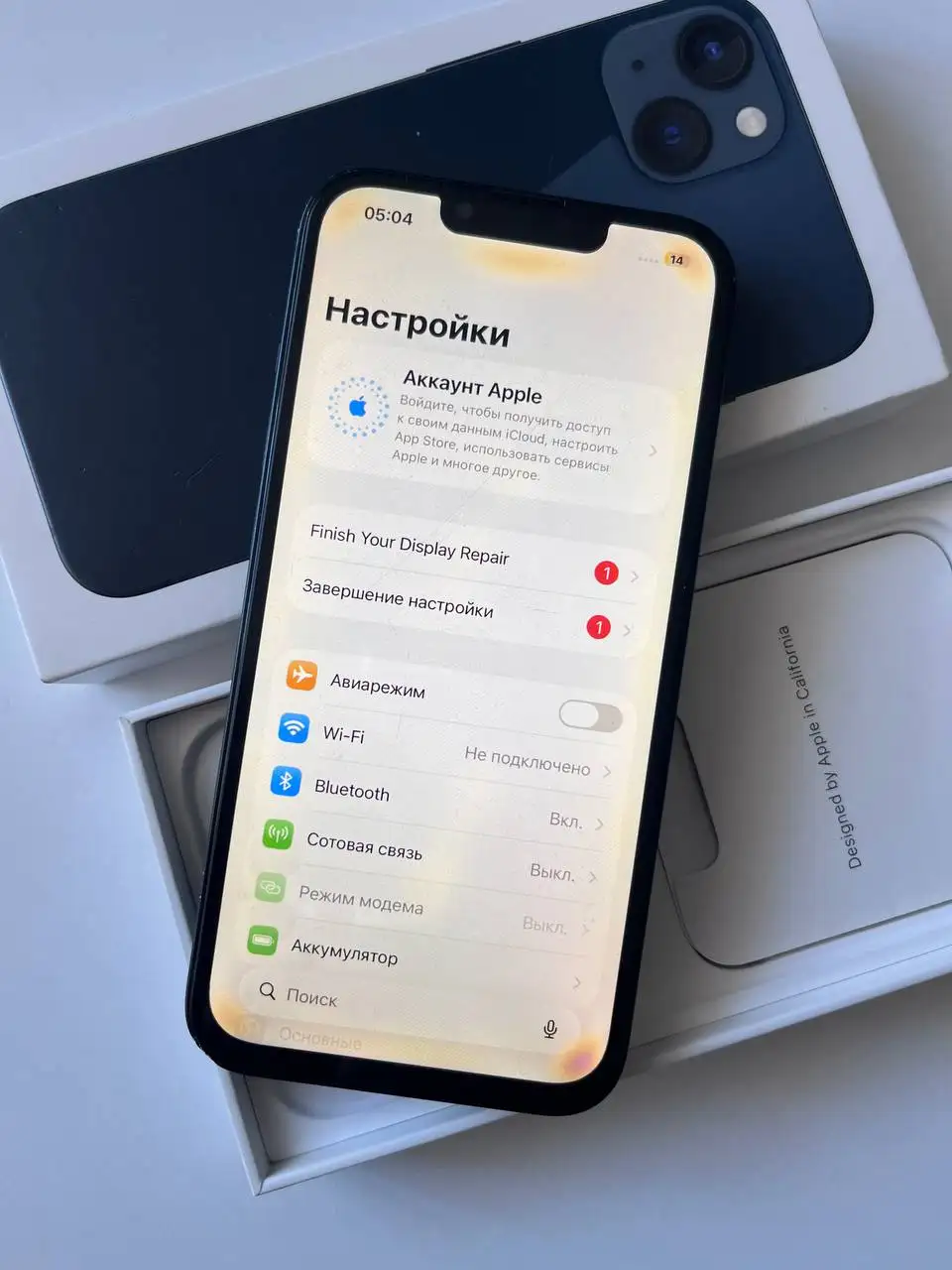 iPhone 13 128ГБ с АКБ 76% - Смартфоны (Электроника) в Рыбинск