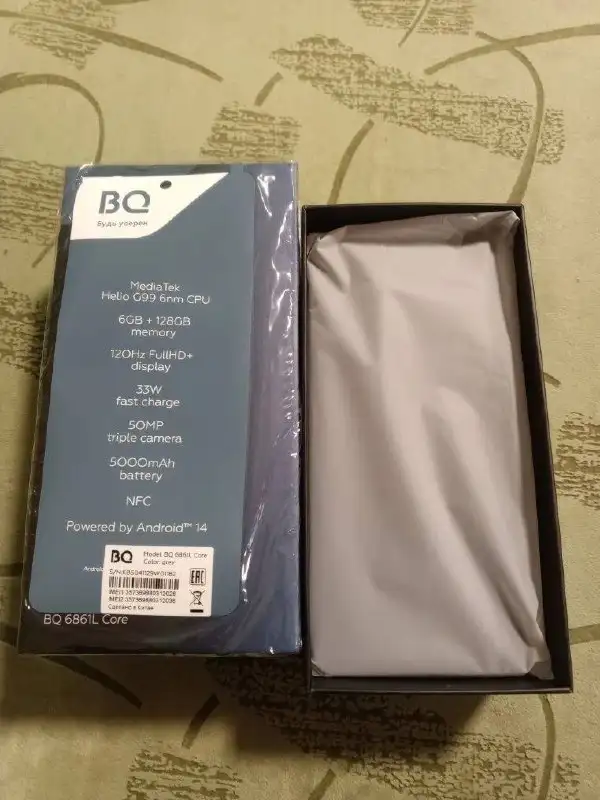 Телефон BQ 6/128 на продажу - Смартфоны (Электроника) в Рыбинск