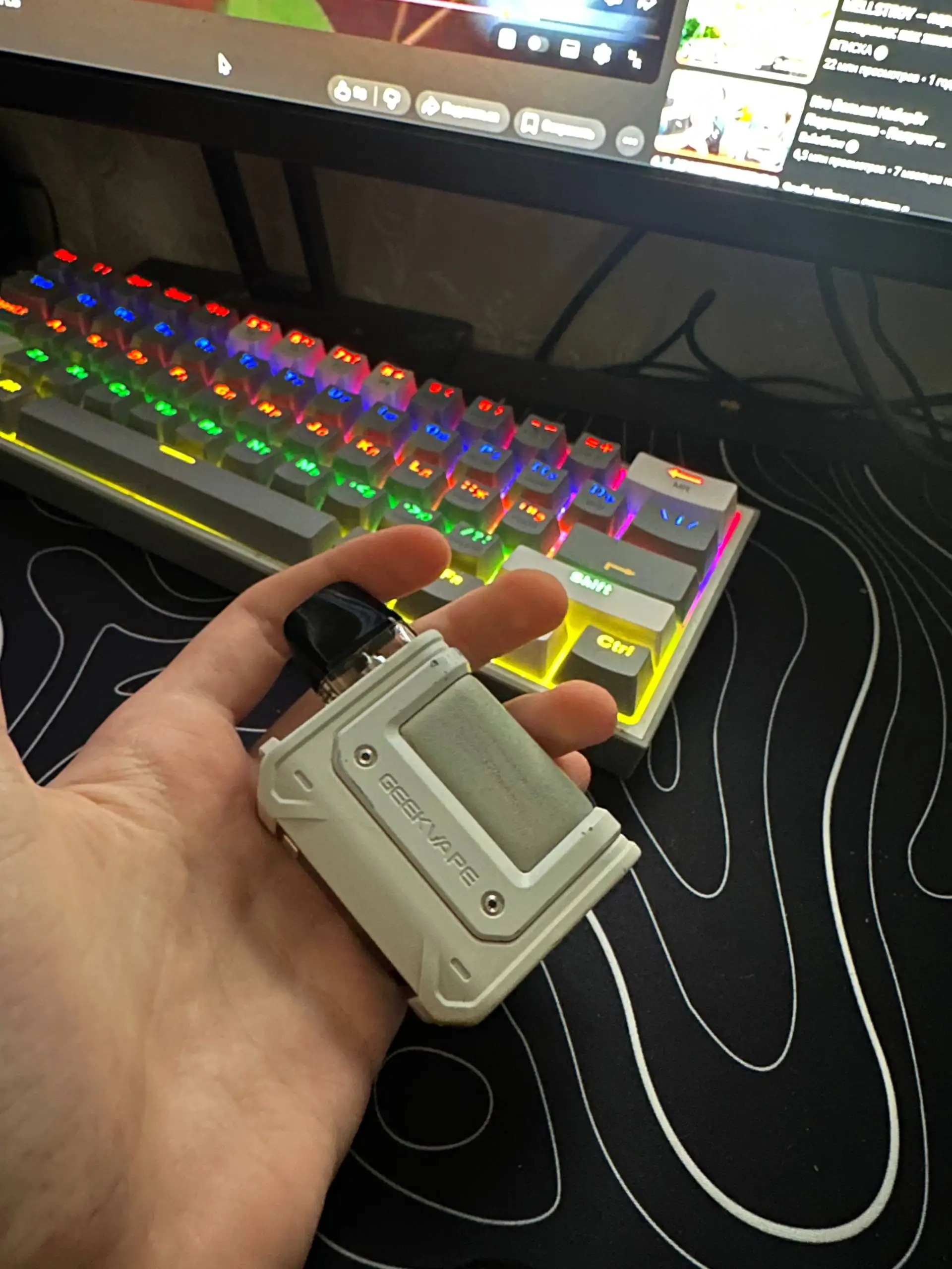 Хиро Q с жижей - Электронные сигареты (Электроника) в Рыбинск