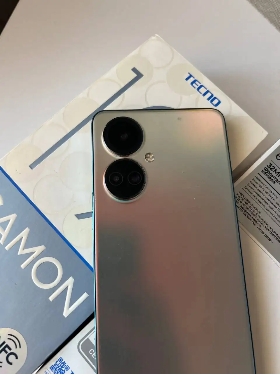 Tecno Camon 19Pro 8/128gb с NFC и быстрой зарядкой - Смартфоны (Электроника) в Рыбинск