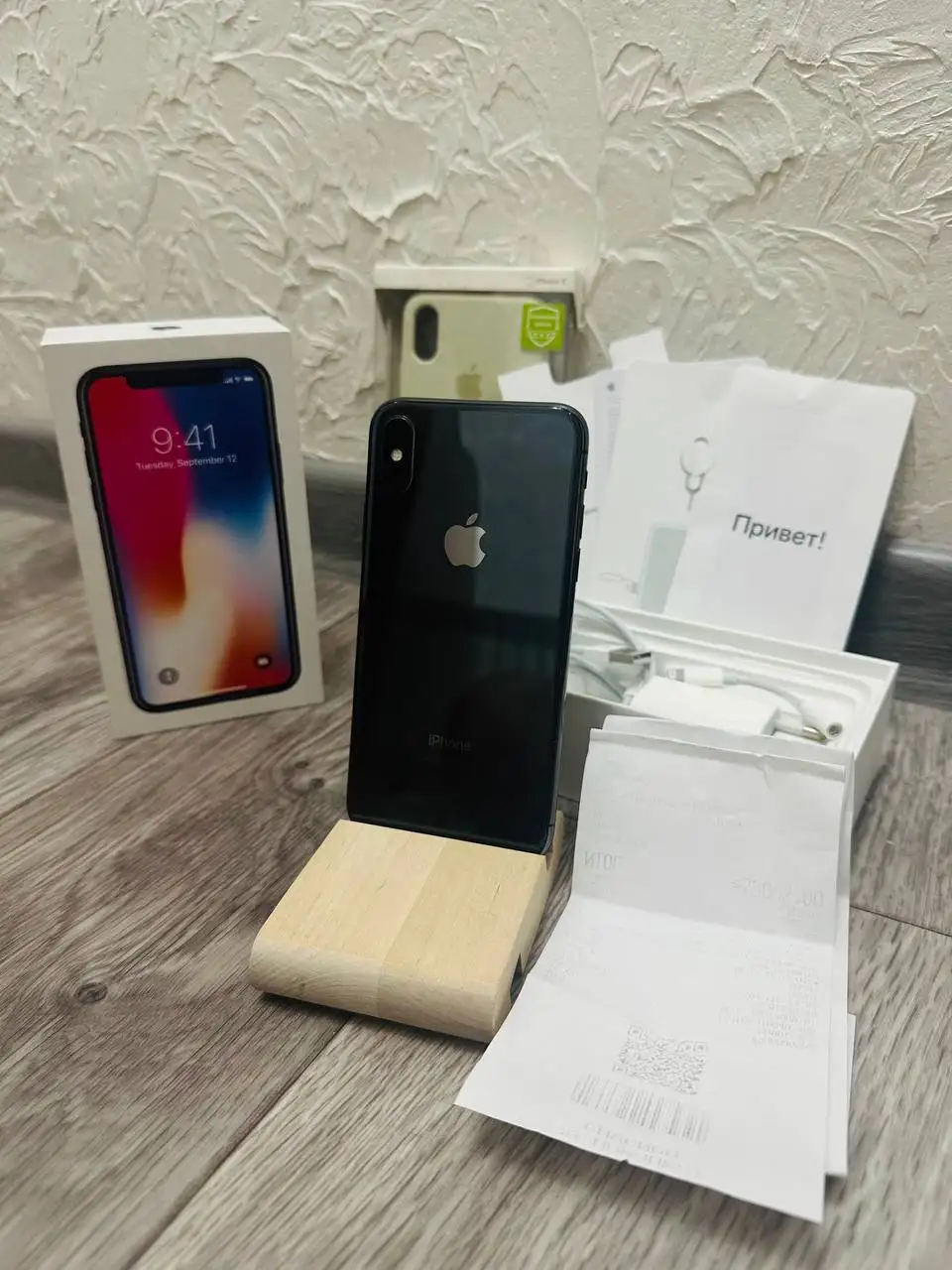 iPhone X черный 64GB - Смартфоны (Электроника) в Рыбинск