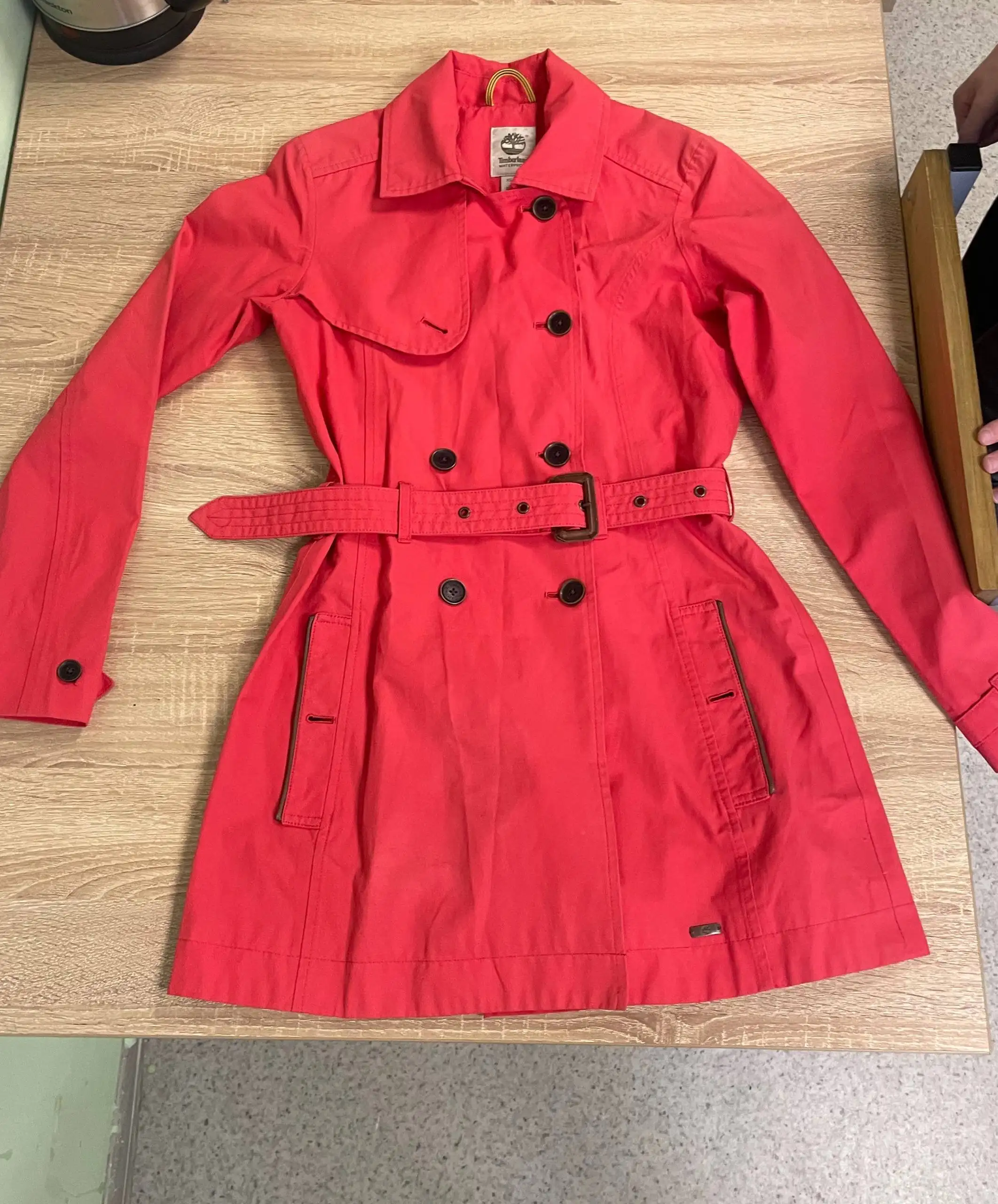 Женский оригинальный тренч Timberland размер XS - Верхняя одежда (Одежда) в Рыбинск