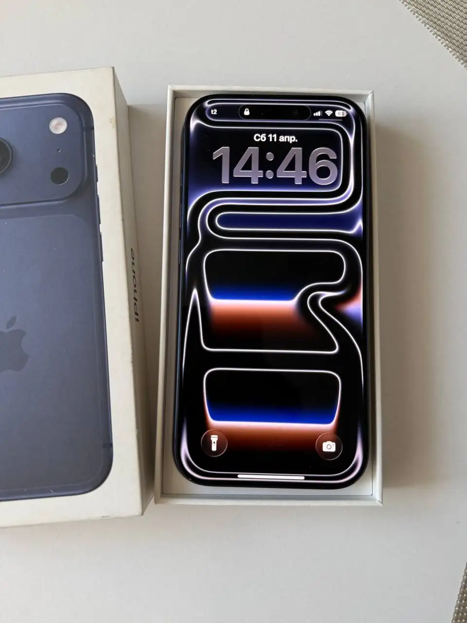 iPhone 17 Pro 256ГБ в отличном состоянии с гарантией - Смартфоны (Электроника) в Рыбинск