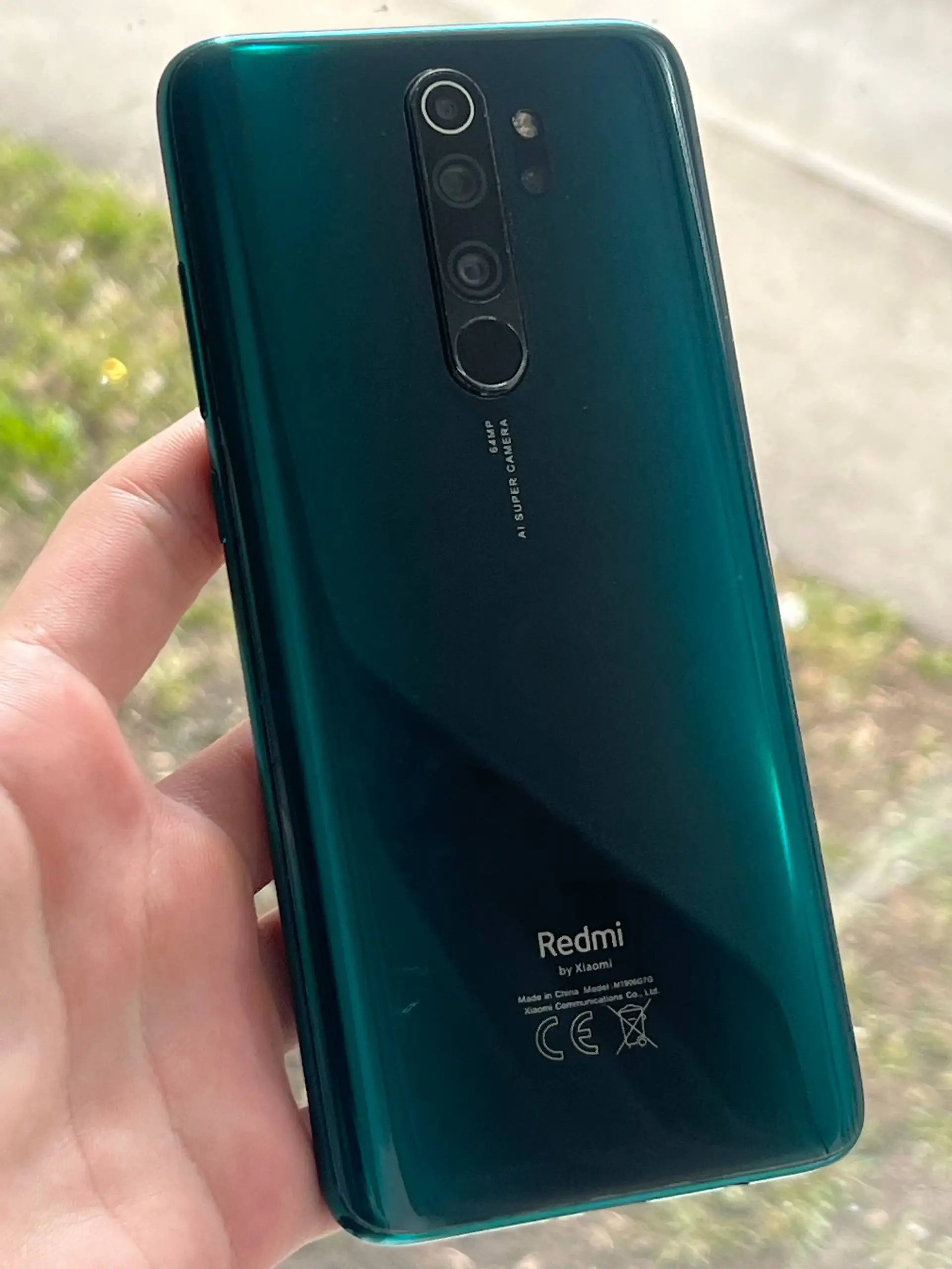 Продажа Xiaomi Redmi Note 8 Pro с блокировкой и сколом на дисплее - Смартфоны (Электроника) в Рыбинск