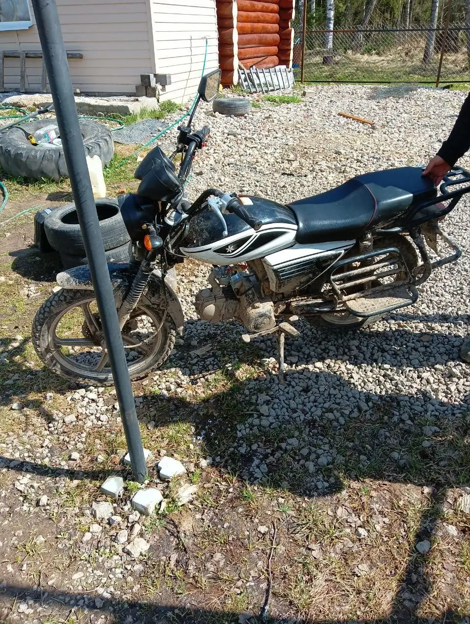 Мотоцикл Альфа в хорошем состоянии - Мотоциклы (Авто) в Рыбинск