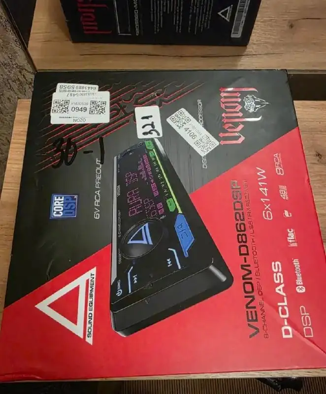 Автомагнитола Aura Venom 862 и Моноблок AMP 1.1500 - Автомагнитолы и усилители (Электроника) в Рыбинск