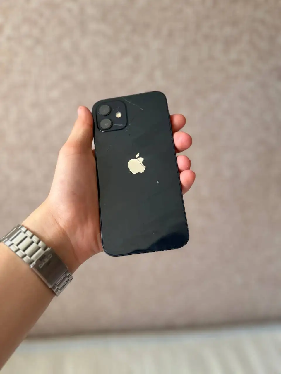 iPhone 12 128GB черный - Мобильные телефоны (Электроника) в Рыбинск