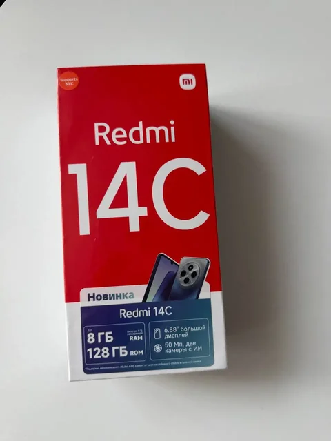 Xiaomi Redmi 14C 128 Гб синий - Мобильные телефоны в Рыбинск