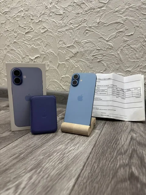 iPhone 17 256GB Mist Blue - Комплектующие в Рыбинск