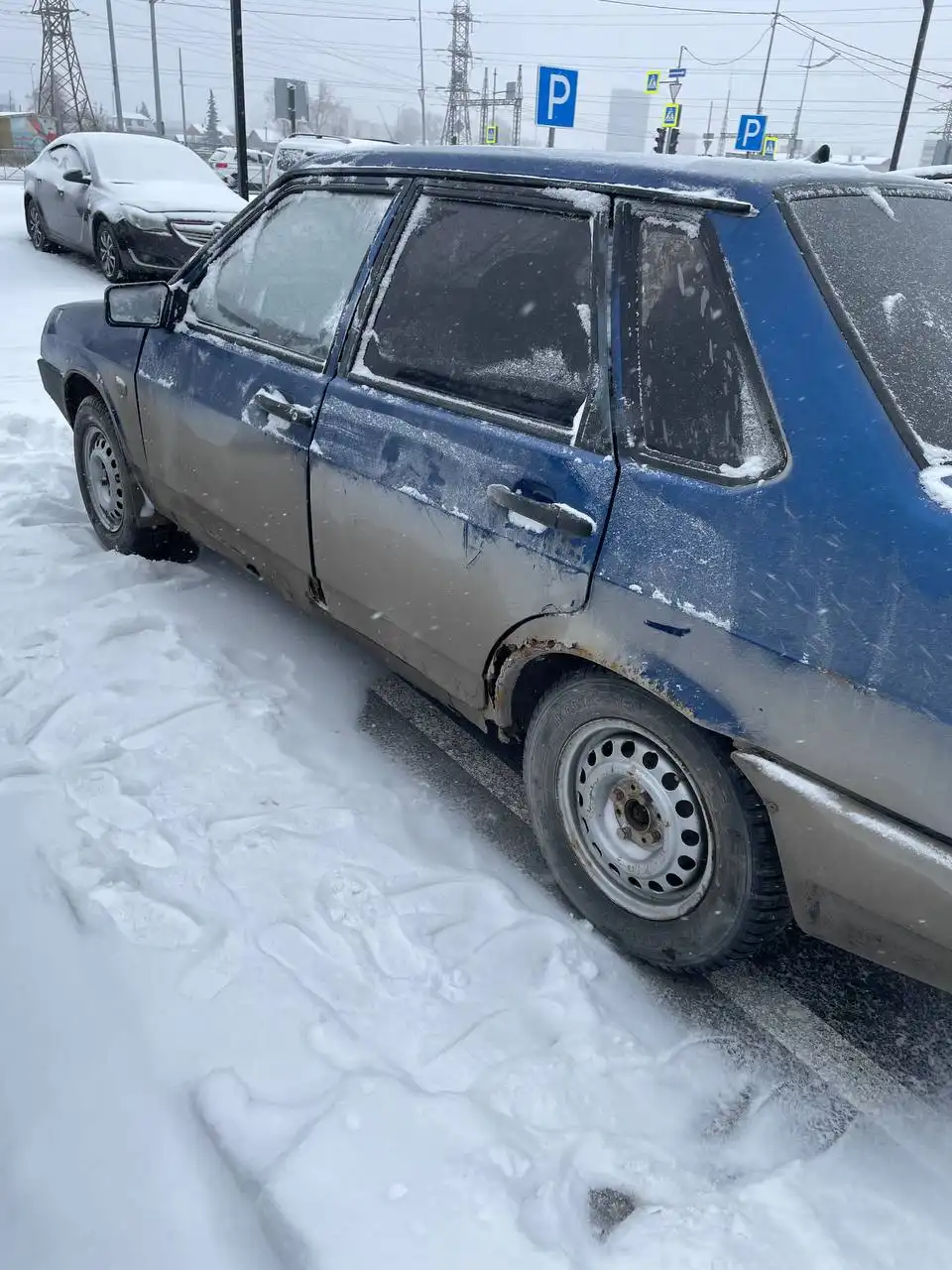 Обмен ВАЗ 21099 2001 года с салоном 2114