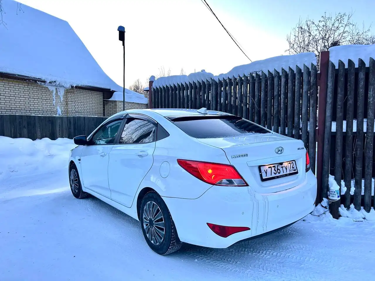 Hyundai Solaris 2016 г.в. с АКПП - Легковые автомобили (Авто) в Тюмень