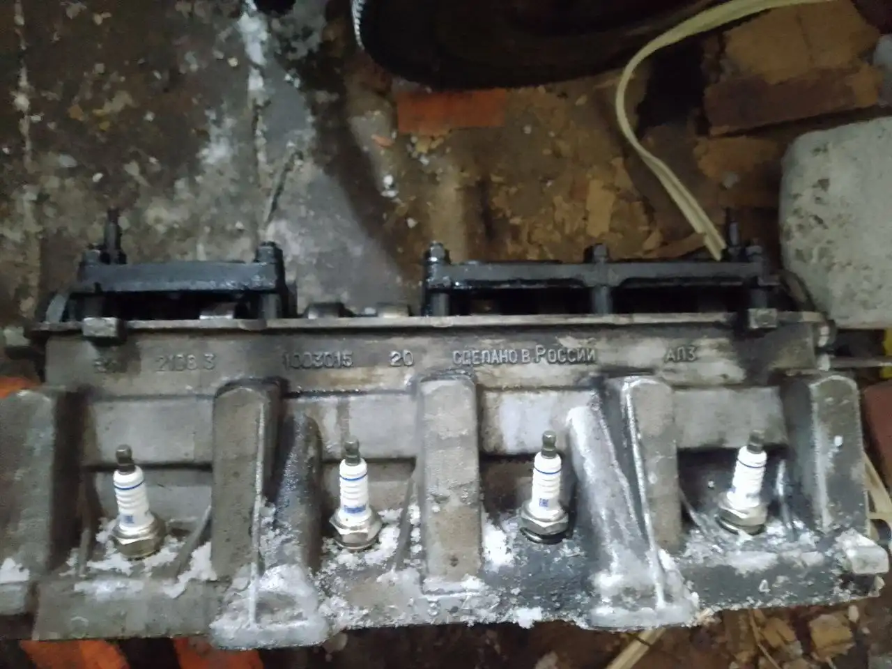 Продам мотор от ВАЗ 2109 с тягой - Запчасти (Авто) в Тюмень