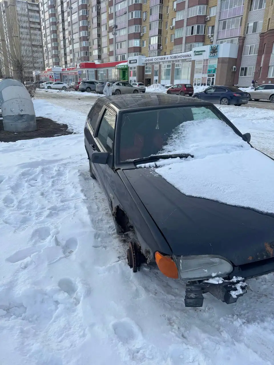 Продажа автомобиля с неисправным приводом и пробитым колесом - Авто в Тюмень