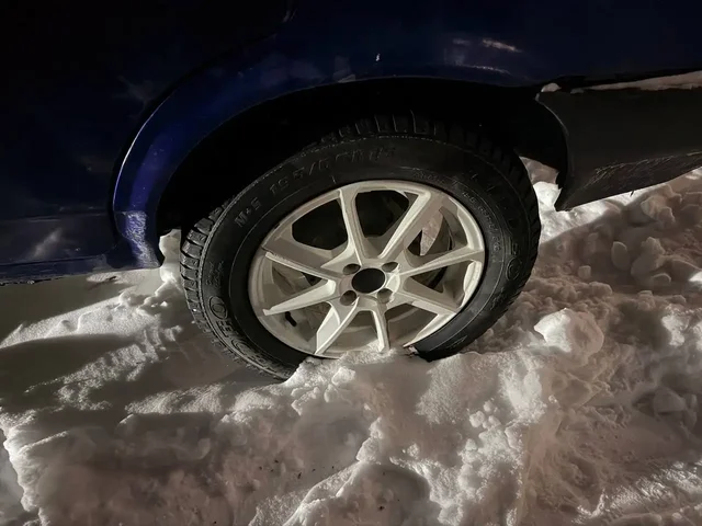 Обмен литых дисков 15R с зимней резиной на штампы 13 - Авто в Тюмень