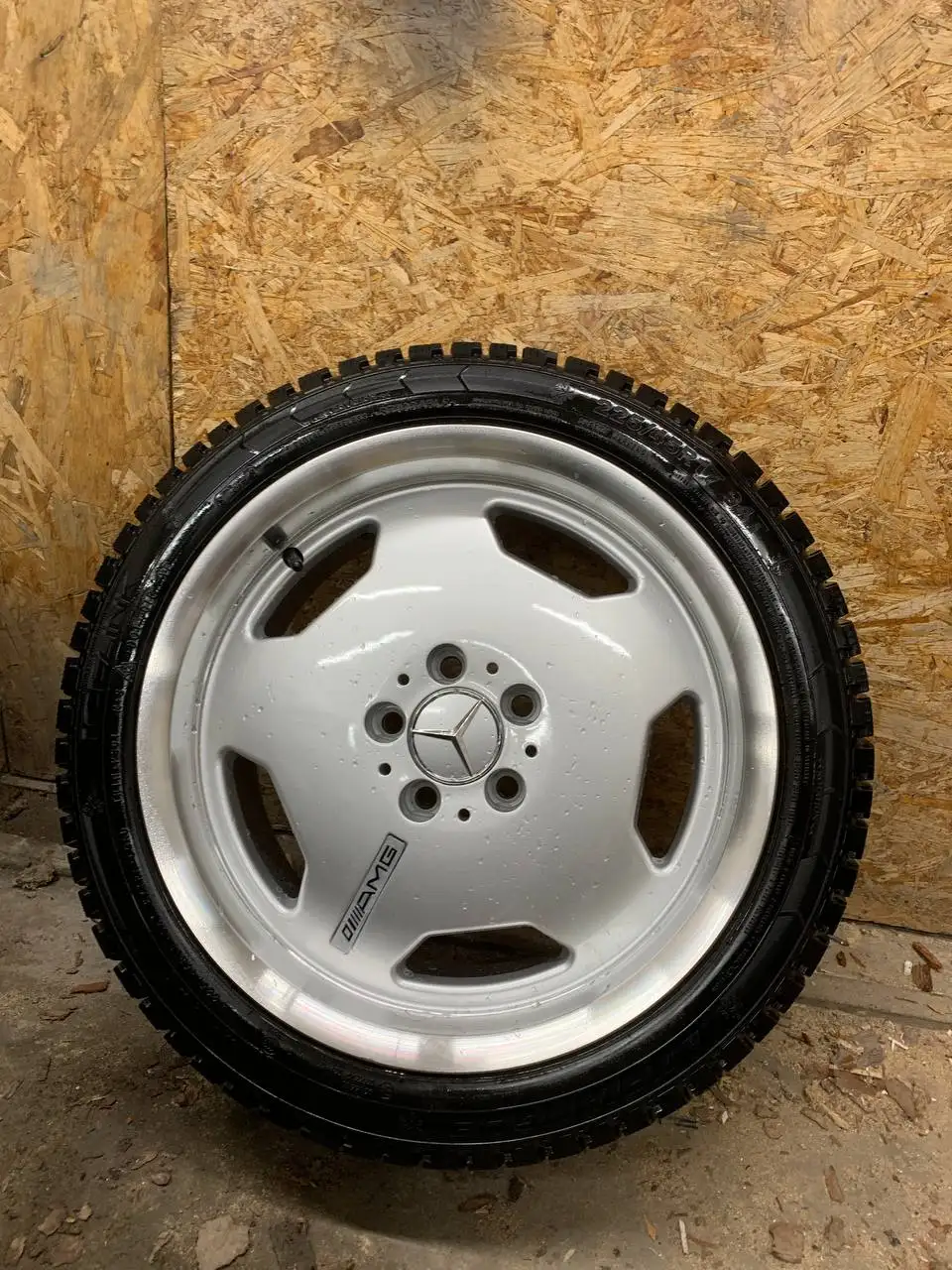 Литые диски MERCEDES MONOBLOCK R17 с резиной - Запчасти (Авто) в Тюмень