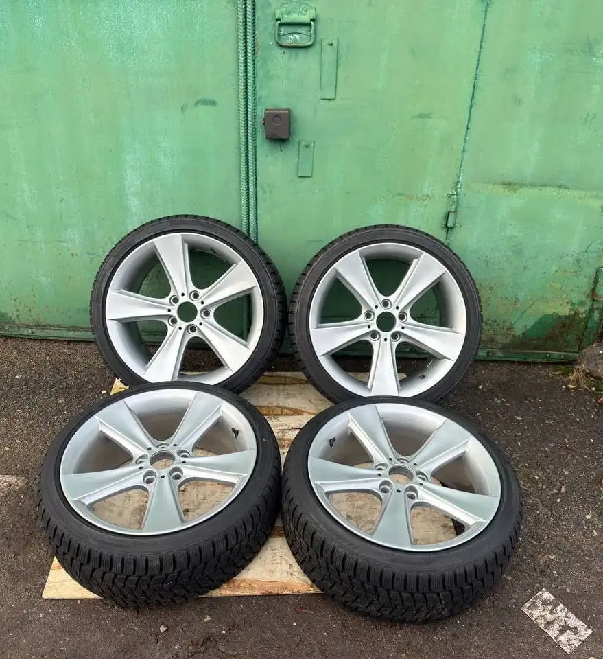 Колеса BMW R19 128 стиль зимние липучка e60 - Запчасти (Авто) в Тюмень