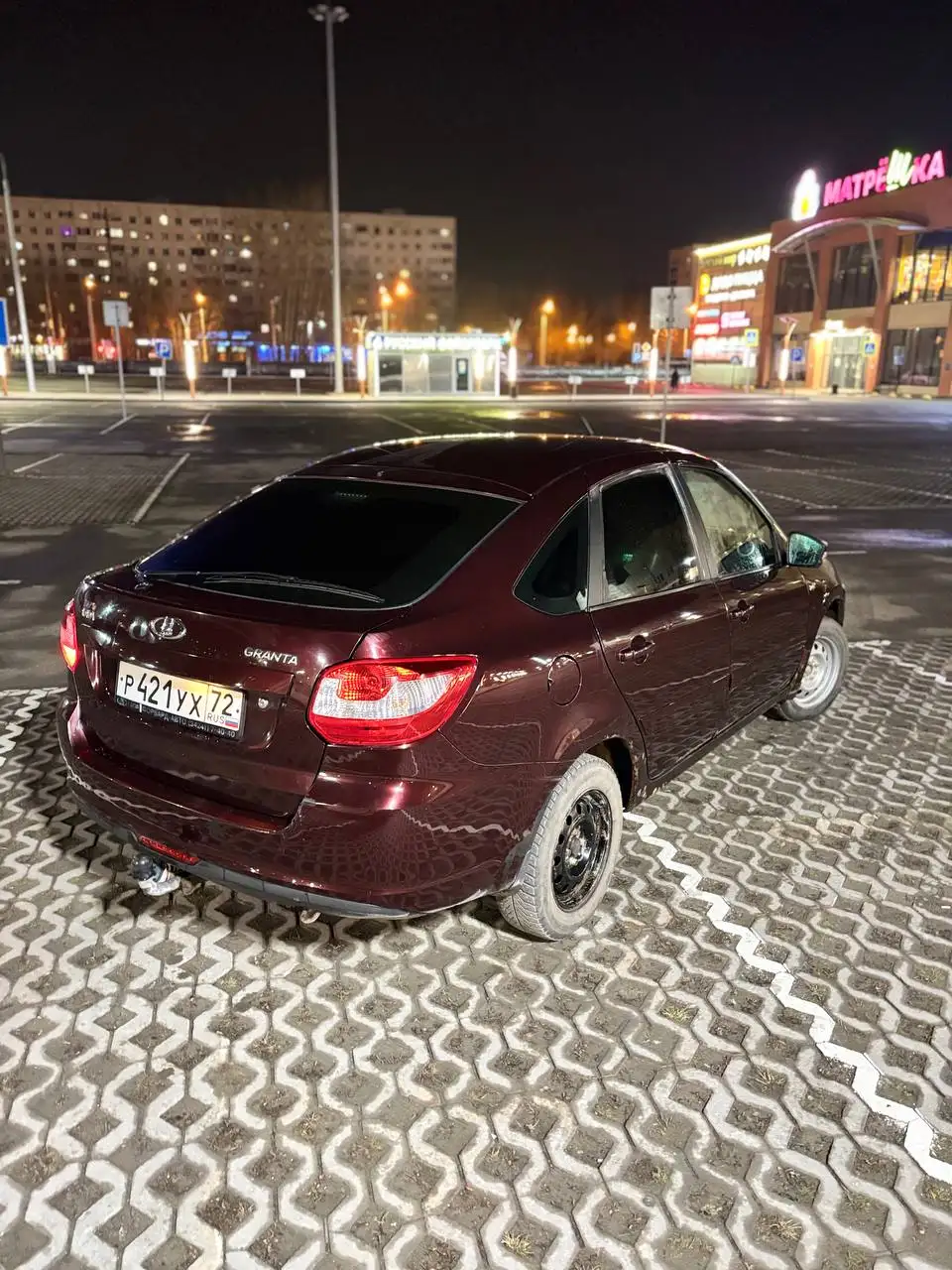 Лада Гранта 2015 года с ГБО и кондиционером - Легковые автомобили (Авто) в Тюмень