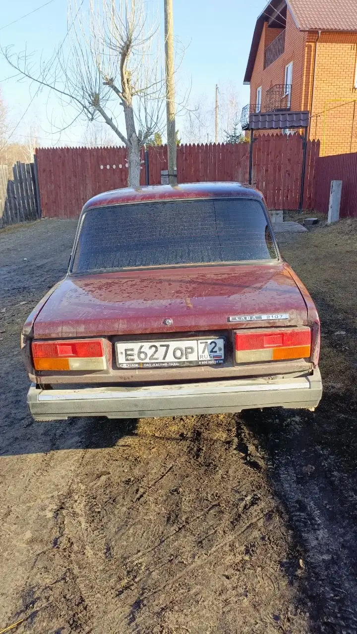 Продам ВАЗ 2107 с рулевой рейкой и кузовными косяками - Легковые автомобили (Авто) в Ярково