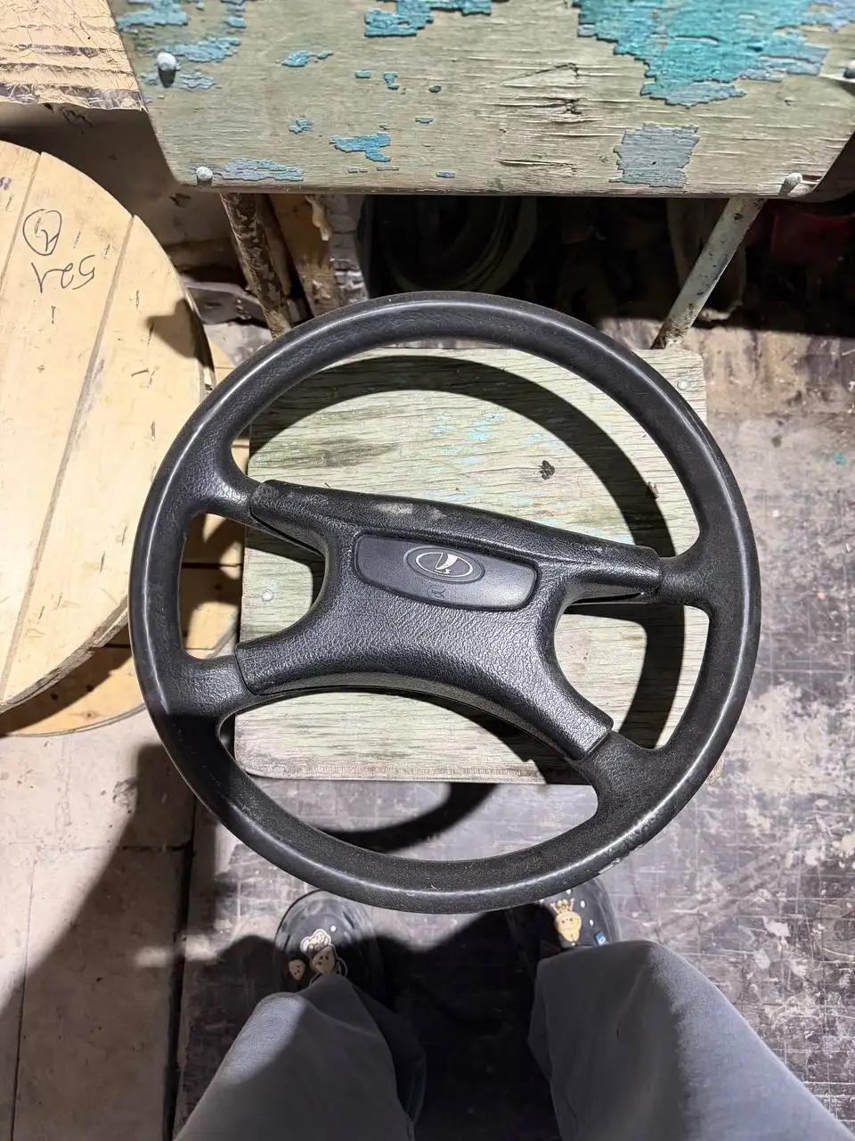 Продам руль от ВАЗ 2107 - Запчасти (Авто) в Тюмень