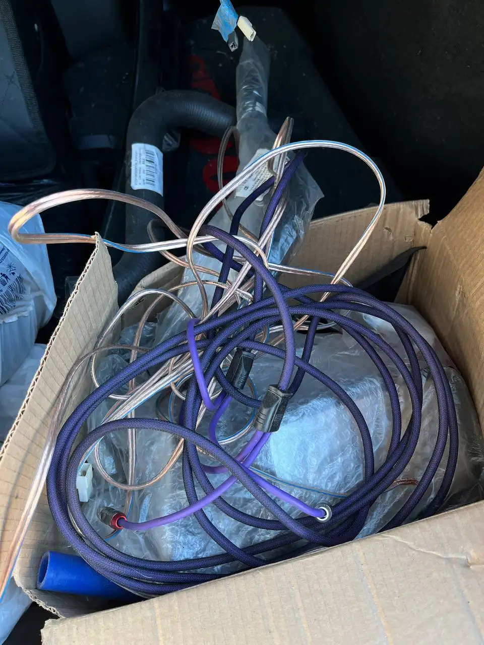 Туманки, провода, коврики, зеркала на Приору - Авто в Тюмень