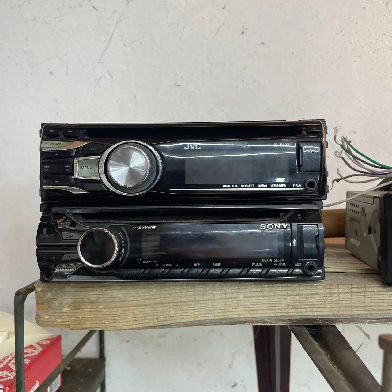 JVC и Sony магнитолы - Электроника в Тюмень