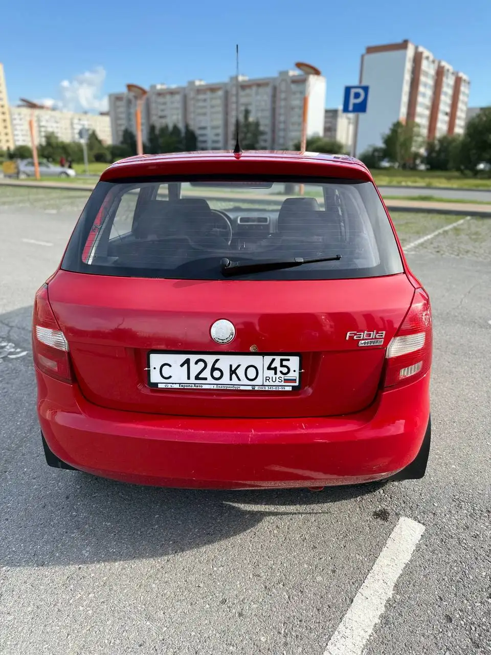 SKODA FABIA 2008 - Легковые автомобили (Авто) в Тюмень