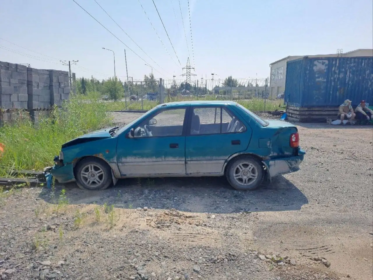 Автомобиль с документами, требует ремонта после ДТП - Авто в Тюмень