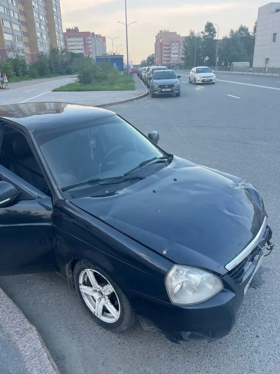 Приора 2008г с выхлопом Субару - Легковые автомобили (Авто) в Тюмень