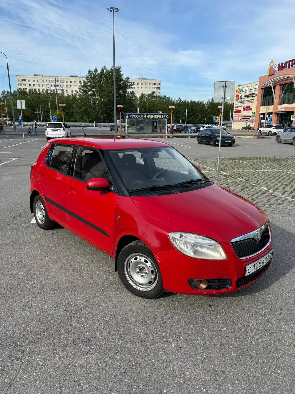 Skoda Fabia 2008 г. - Легковые автомобили (Авто) в Тюмень