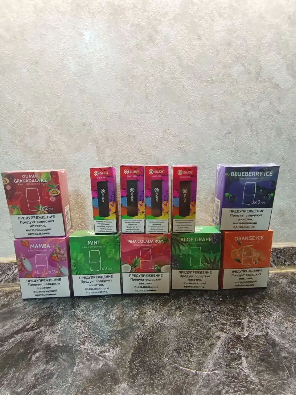 ENJOY PRO POD + 6 картриджей - Электроника в Магнитогорск