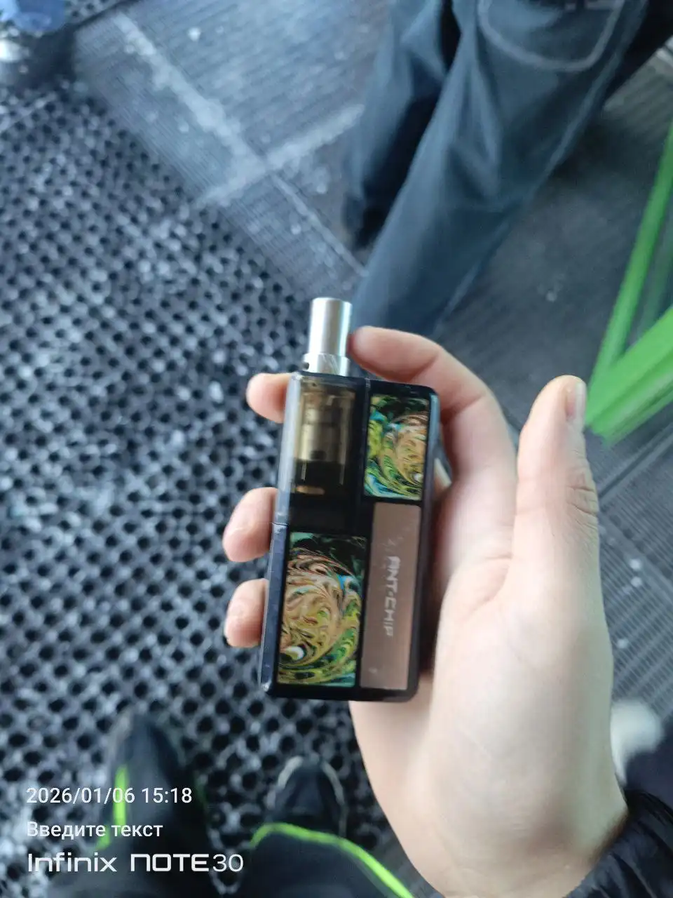 Продажа аккумулятора 58 Вт с кастомной дрипкой - Аккумуляторы и зарядные устройства (Электроника) в Магнитогорск