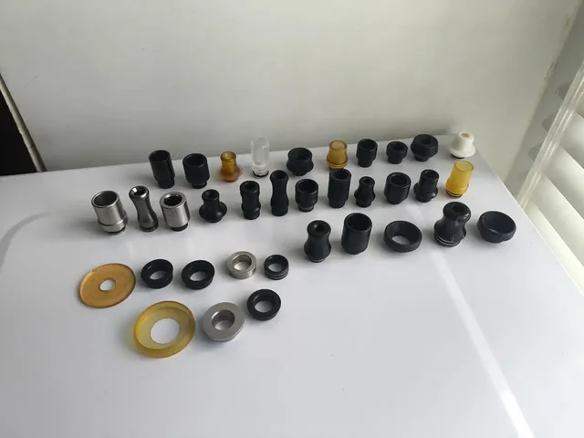 Дриптипы 510 для подов с дрипками на спиралях и сетке - Вейпинг в Магнитогорск