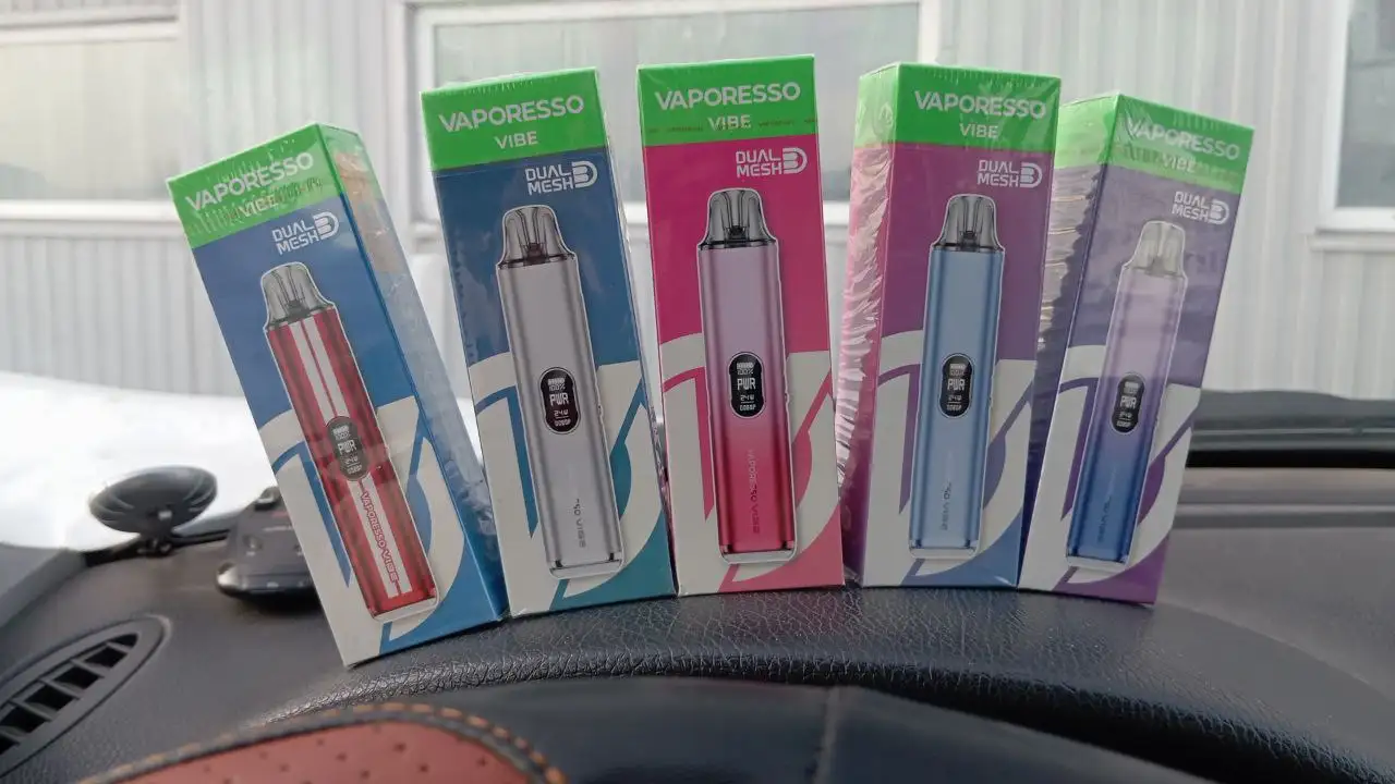 Vaporesso Vibe 1100mAh с переключением режимов работы - Электронные сигареты и вейпы (Электроника) в Магнитогорск